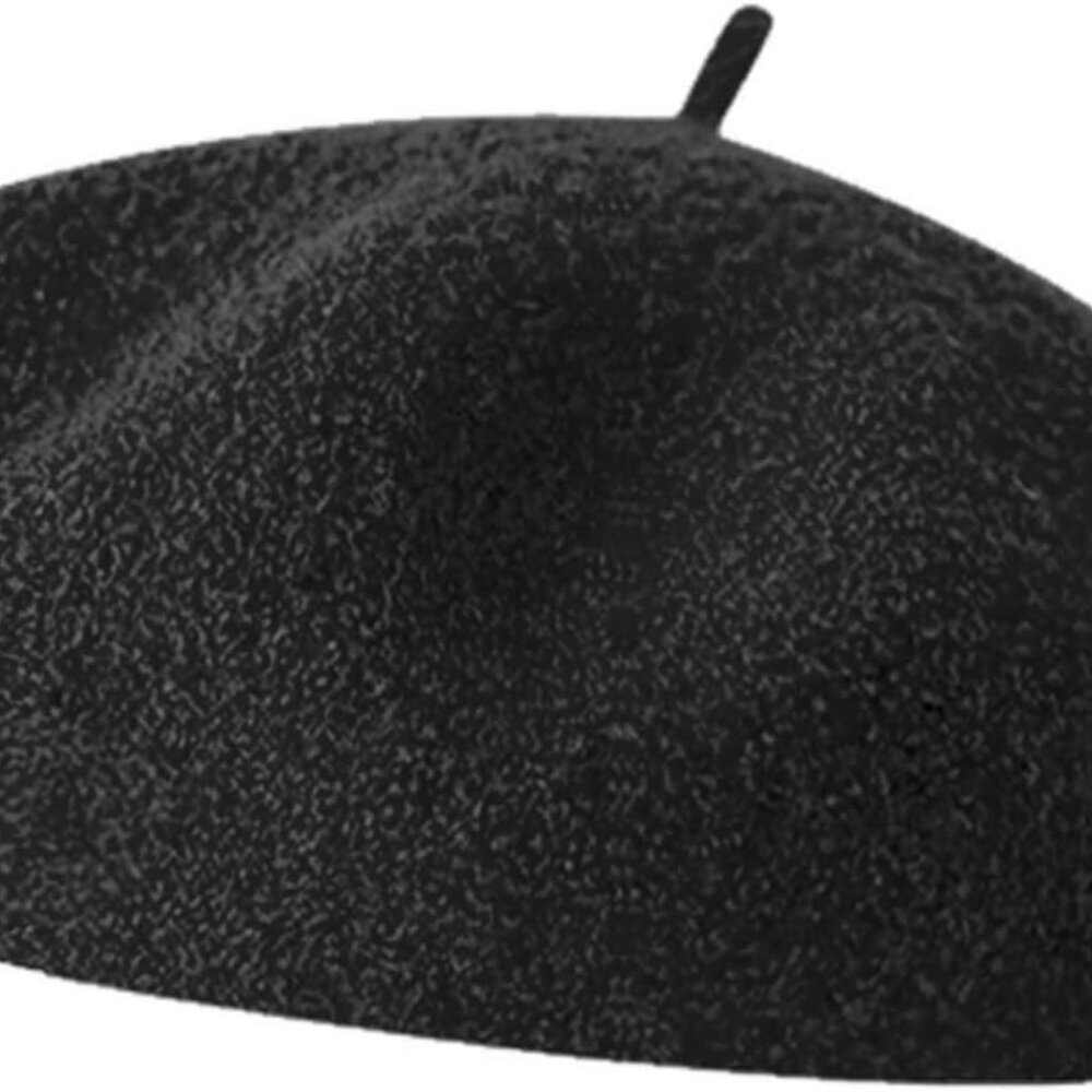 Wool Berets for Women - Classic French Beret Hats for Women and Kids, Solid Colo